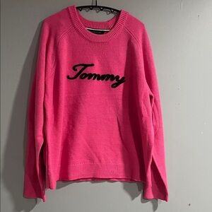 Tommy Hilfiger Vibrant Pink Knitwear Large